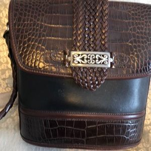 Brighton leather and sterling silver purse